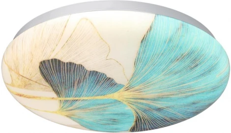 Настенно-потолочный светильник светодиодный Sonex Floren 7747/CL PALE SN пластик/белый/мульти LED 30Вт 4000К D330 IP43 (220V, круглые)