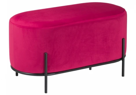 Пуфик Woodville Duet-П dark pink 11749