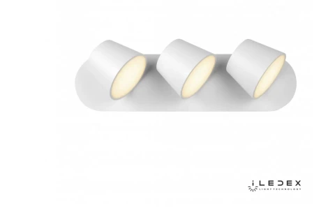 Спот iLedex Flexin W1118-3AS WH (220V)