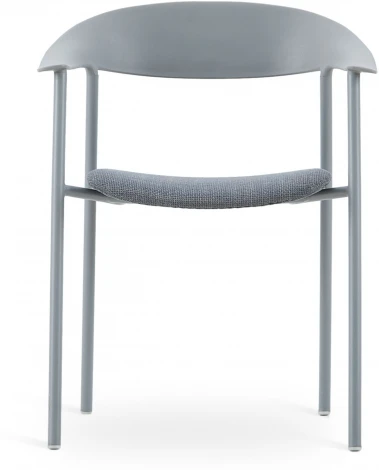 Стул Eila с подушкой пластик серый Stool Group арт.УТ000039777