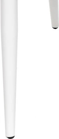 Стул с подлокотниками Слим, каркас Белый, велюр Темно-зеленый 2500000185939 Leset