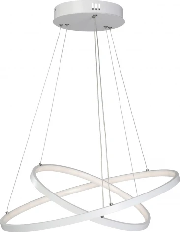 Подвесной светильник ярусный с ПДУ светодиодный LED 81Вт, 2700-6500К Vitaluce V2691DT-0/2S кольцо (220V, на тросе, кольцо)