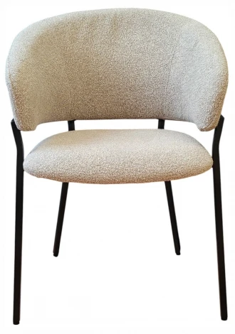 Набор из 2 стульев Bodo Hesby Металл, Черный HSBI_DC-24116_beige_2