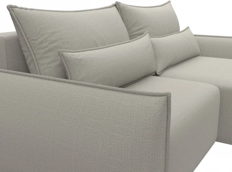 Диван угловой Лига-051 НПБ угол универсальный Лига Диванов (Рогожка) арт.128646