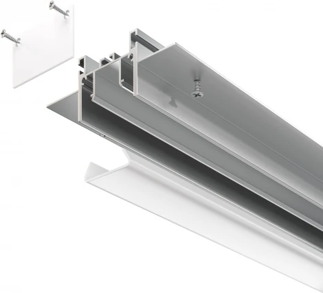 Алюминиевый профиль для натяжного потолка 72x35 Maytoni Led Strip ALM014S-2M