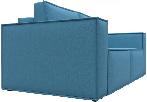 Диван прямой Куба мини (Голубой/Рогожка) Лига Диванов арт.121892