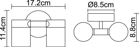 Архитектурная подсветка Globo Style 3207-2L