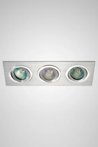 Встраиваемый точечный светильник AM Group AM12 AM128 AL (220V)