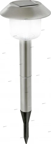 Грунтовый светильник на солнечных батареях светодиодный Globo Solar, 2 лампы, алюминий (3 шт.)