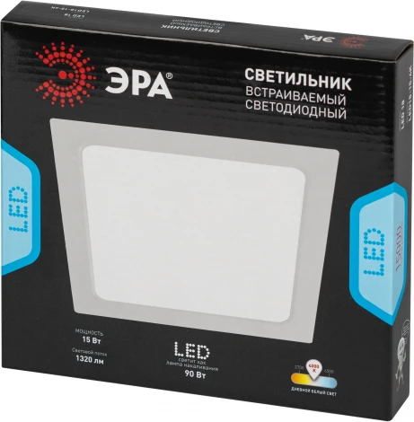 Встраиваемый точечный светильник светодиодный ЭРА LED 18-15-4K (220V, IP40)