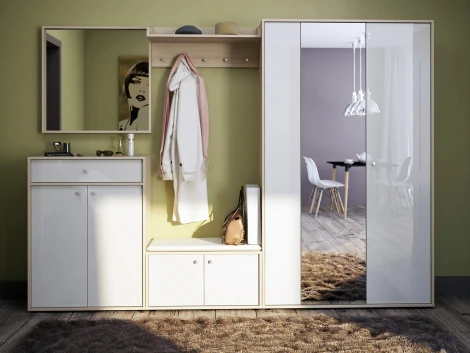 Вешалка ОГОГО для одежды Latte (ЛДСП)