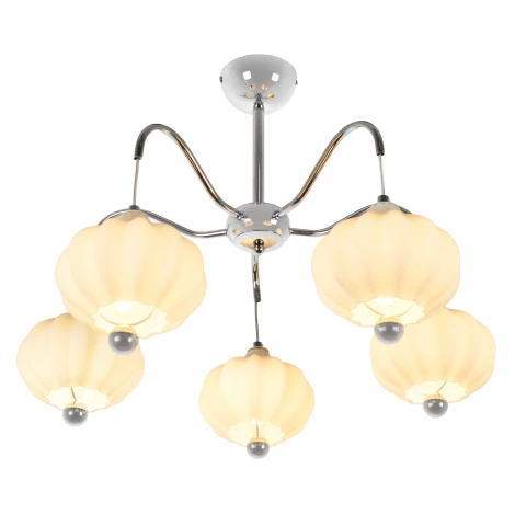 Потолочная люстра на штанге MyFar Katrin MR1811-5C (220V)