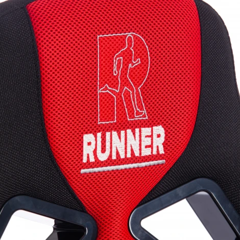 Компьютерное кресло игровое Tetchair RUNNER (Ткань/Черный,Красный) 12874