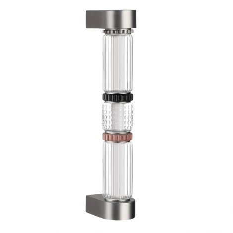 Настенный светильник Odeon Light Collier 5456/12WL темный сатин.никель/терракот/черный LED 12W 4000K