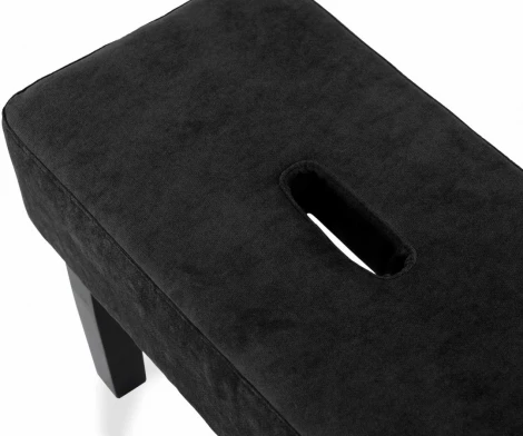 Табурет мягкий Handy ОГОГО (арт.671370), (Ткань,Микрофибра/Черный)