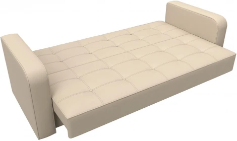 Диван-книжка Тур (Бежевый/Экокожа) Лига Диванов арт.121787