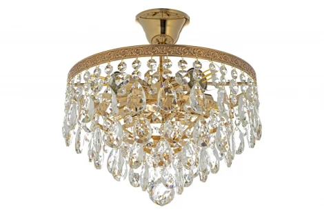 Потолочная люстра буше Arti Lampadari Castellana E 1.3.30.601 G (220V, хрусталь)