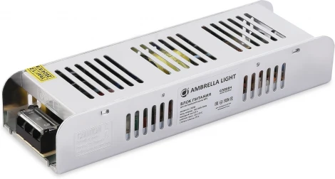 Блок питания с EMC для светодиодной ленты 24V Ambrella LED Driver 24V GS8684 200W 8,3A IP20 220V