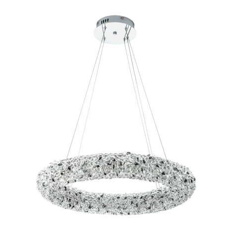 Подвесной светильник светодиодный хрустальный с регулировкой цветовой температуры Modelux MODESTYLE MS.6000.600 CR