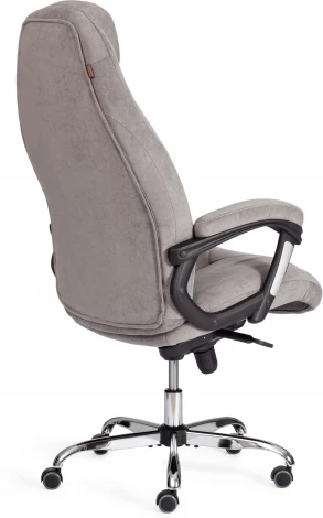 Компьютерное кресло игровое Tetchair BOSS (Флок/Серый)