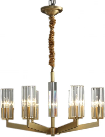 Подвесная люстра Moderli Brass V11074-6P (220V, на цепи)