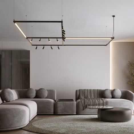 Светодиодный модуль для трековой системы Module System Elektrostandard 85176/01 24W 3000K (черный) (48V)