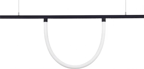 Трековый светильник с гибким неоном магнитный 14Вт 48V Donolux Tuba DL20356WW14B (LED, круглые)