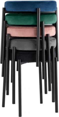 Табурет Кудо (Кудо velutto 33 / черный) Woodville арт.586761