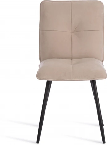 Стул обеденный Sweet Tetchair (Флок/Бежевый,Черный) арт.24647
