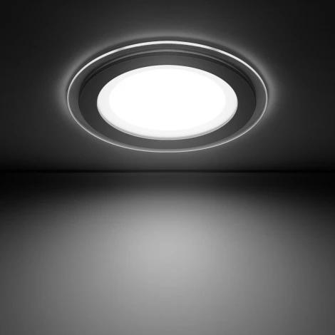 Светильник Gauss Glass 947111212 12W 990lm 4000K с дек стеклом LED