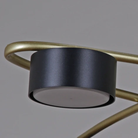 Потолочная люстра на штанге Reluce 06658-0.3-08 GD+BK GX53 (220V)