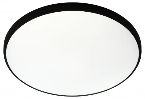 Потолочный светильник светодиодный ЭРА SPB-6 Slim Base BK 24W-5K