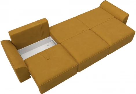 Диван прямой Лига-048 НПБ Лонг Лига Диванов (Велюр) арт.128244