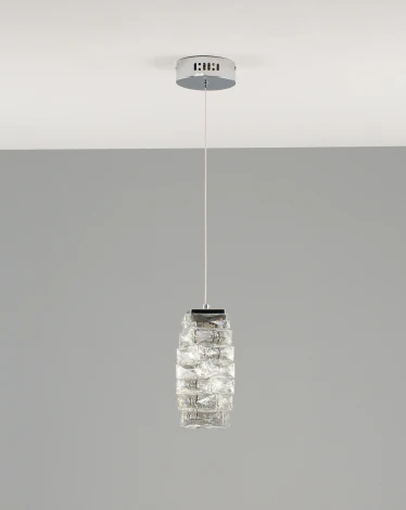 Подвесной светильник светодиодный Moderli Lazio V10431-PL (220V, хрусталь K9, на проводе)
