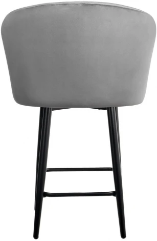 Стул полубарный Paola темно-серый Bradex Home RF 0040