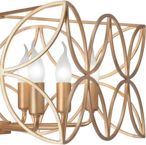 Подвесной светильник Vitaluce V3008-8/8, 8xE14 макс. 40Вт V3008-8/8 (220V, на цепи, свеча)