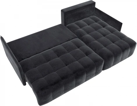 Диван угловой Лига-054 НПБ угол универсальный Лига Диванов (Велюр) арт.129037