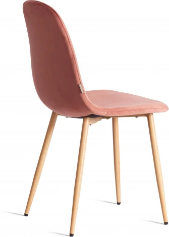 Стул BREEZE (mod. JSC-58) / 2 шт. в упаковке Tetchair (Велюр,Металл /Коралловый) арт.24491