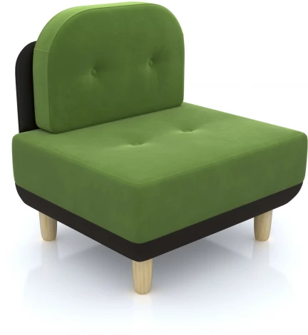 Кресло Arsko Торли зеленый велюр