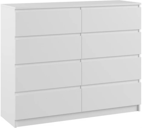 Комод Woodville Мадера 1200.8 лдсп белый 520943