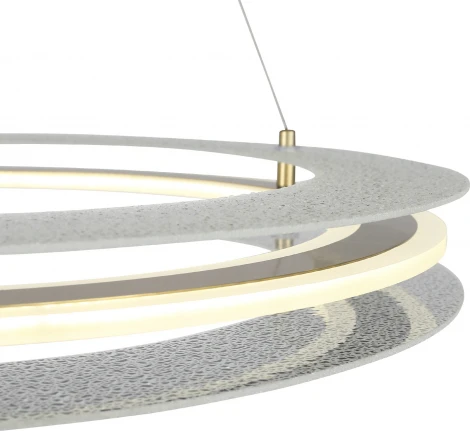 Подвесной светильник ST Luce Fagy SL6245.203.01 золотистый/Прозрачный LED 1*40W 4000K (220V, на тросе, круглые)