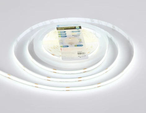 Светодиодная лента Ambrella Illumination GS4703 COB 480Led 12W/m 24V IP20 6500K 5m
