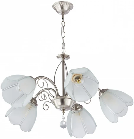 Подвесная люстра Arte Milano Amalfi-2656 332656/5 SN (220V, подвески, на цепи)