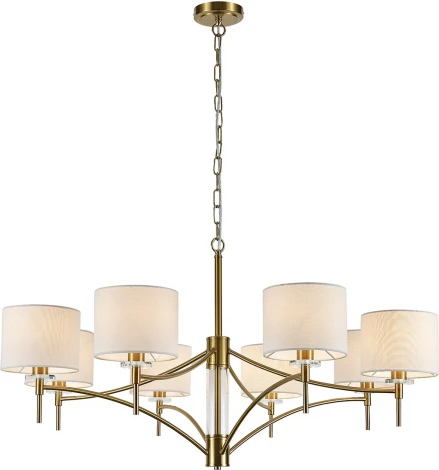 Подвесная люстра (13031/8P Brass) Indigo Boheme V000526 (220V, на цепи)
