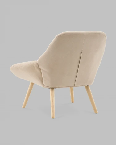 Кресло Олби Страйпс бежевый Stool Group арт.УТ000040103