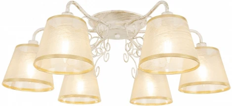 Потолочная люстра Arte Milano AM341120 341120/6 WT+G (220V)