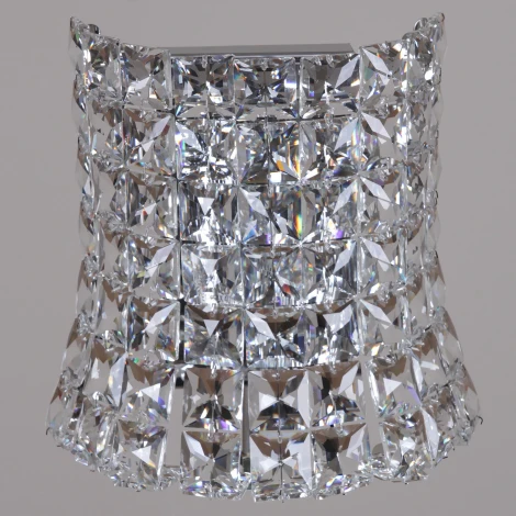 Бра хрустальное ILLUMICO IL5130-1WZF-25 CH ELITE