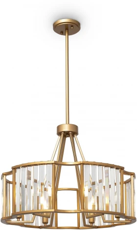 Потолочная люстра на штанге Maytoni Solar MOD087PL-06G (220V, свеча, круглые)