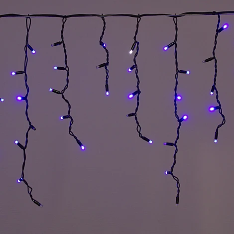 Гирлянда светодиодная Бахрома 3 x 0,6 м Sneha A-020 BL/WT FLASH