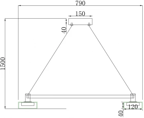 Подвесной светильник светодиодный Stilfort Gloze 4009/02/08P (220V, на тросе, круглые)